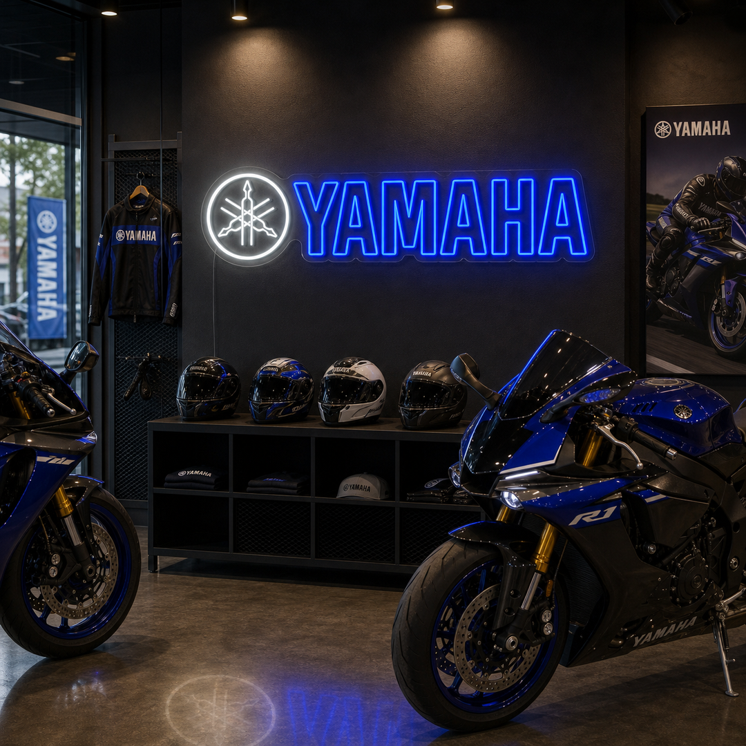 "Yamaha" Letrero de neón