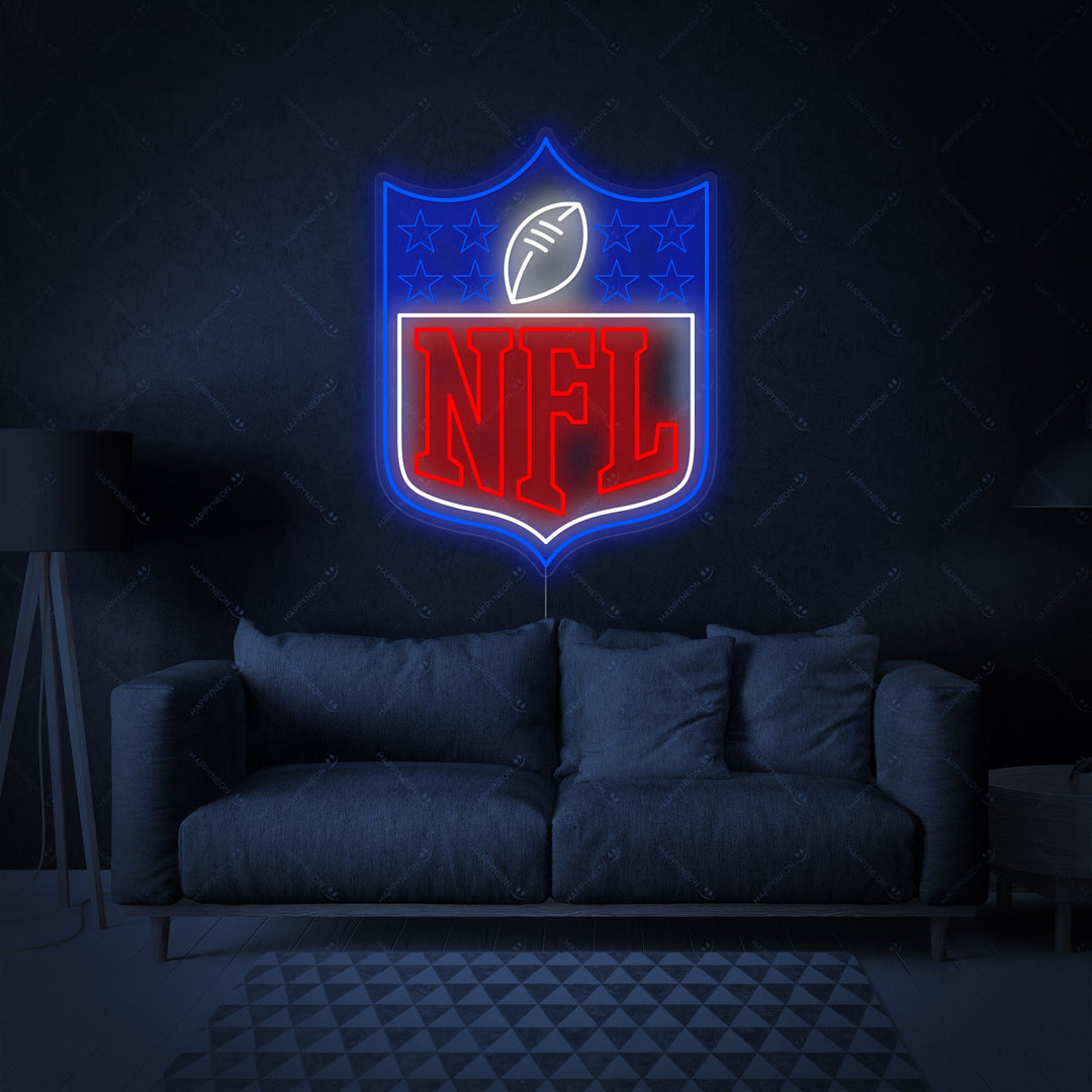 "Nfl Logo" Letrero de neón