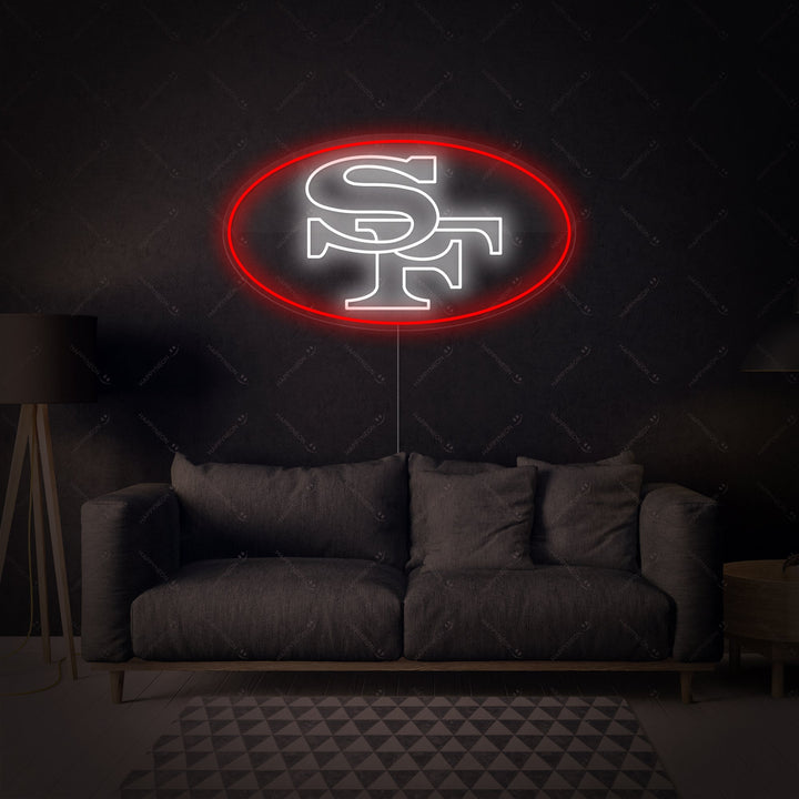 "Nfl Sf 49ers" Letrero de neón