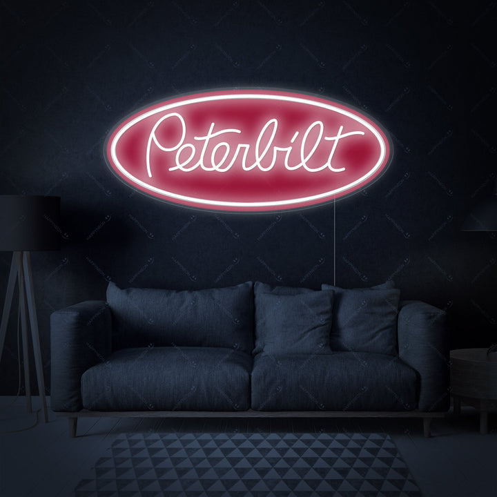 "Logotipo Peterbil" Letrero de neón