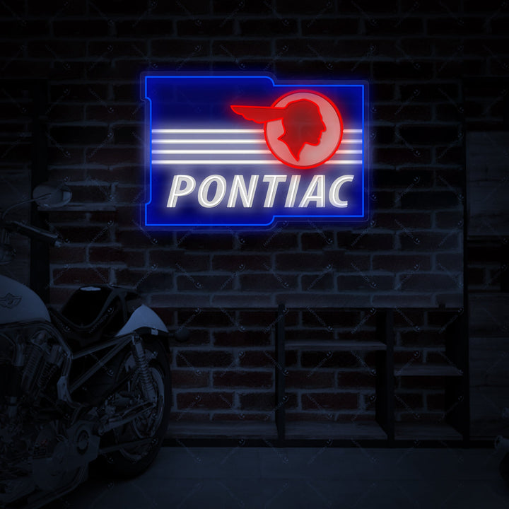 "Ponti-Car" Letrero de neón