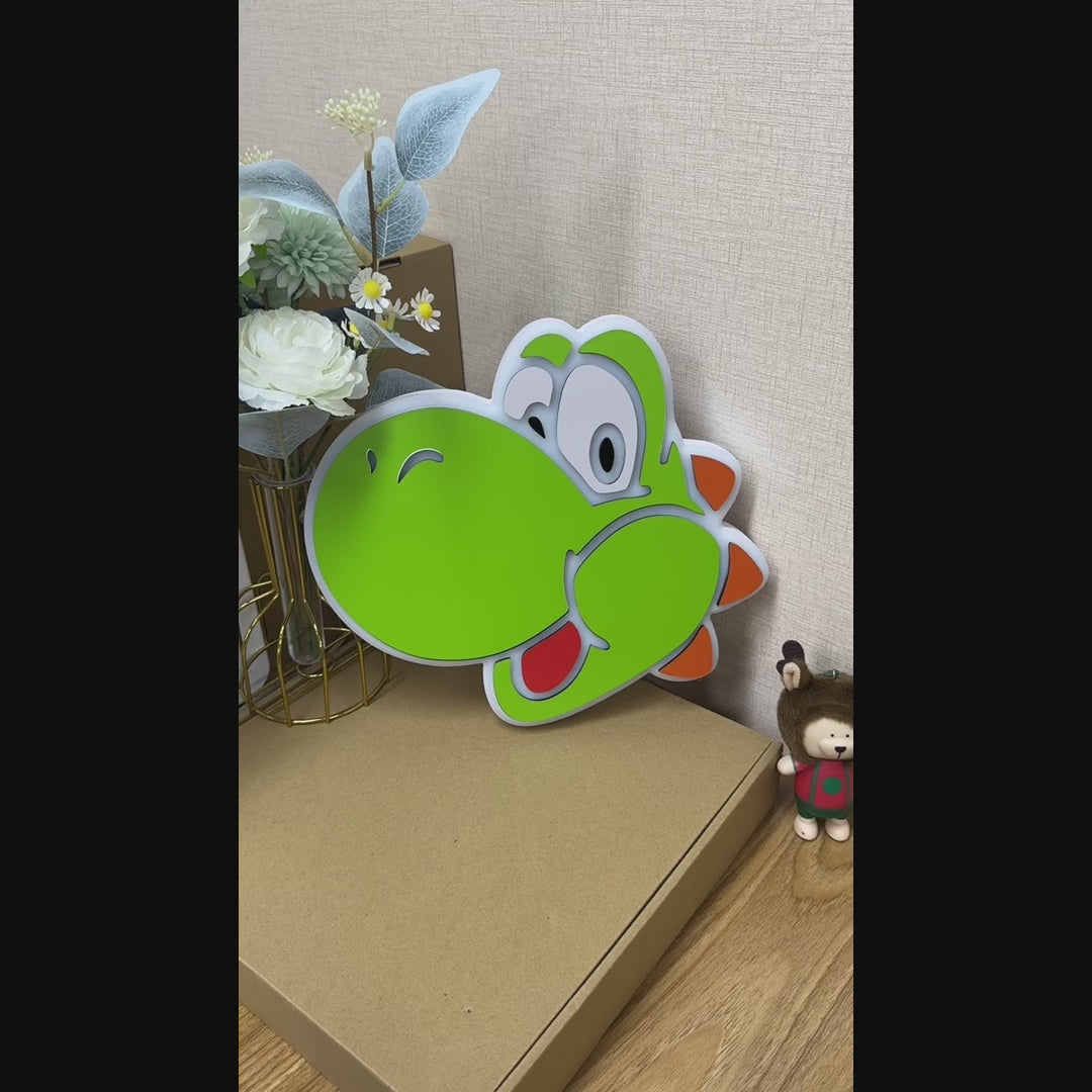 "Yoshi Sign" Neon Like