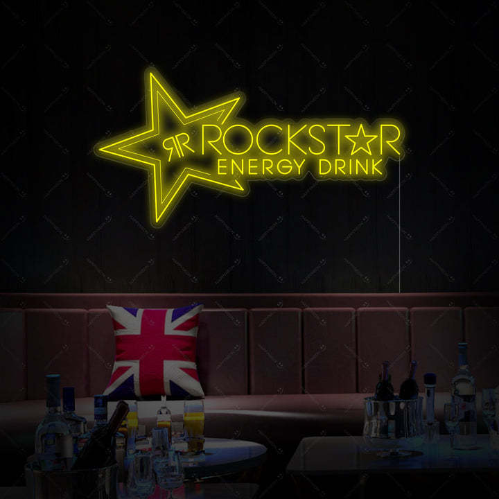 "Rockstar" Letrero de neón