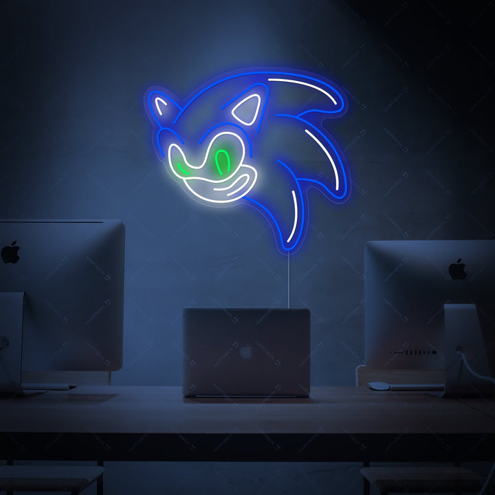 "Sonic" Letrero de neón