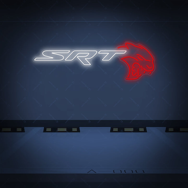 "SRT" Letrero de neón