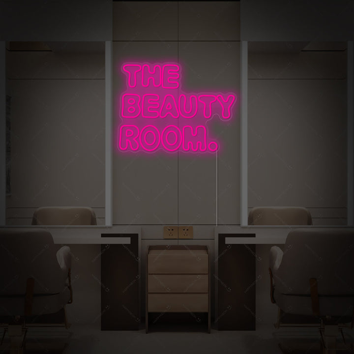 "The Beauty Room" Letrero de neón