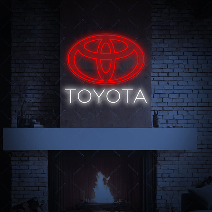 "Toyo-Car Logo" Letrero de neón