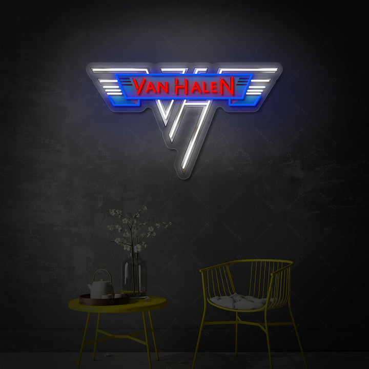 "Van Halen" Letrero de neón