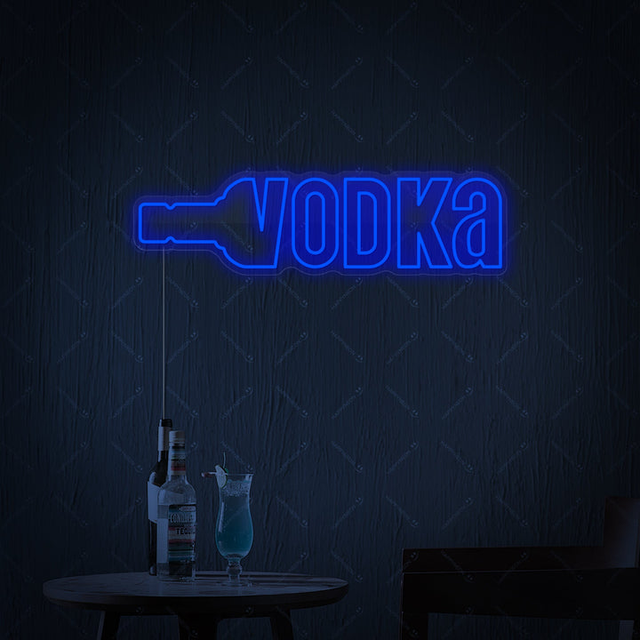 "Vodka" Letrero de neón