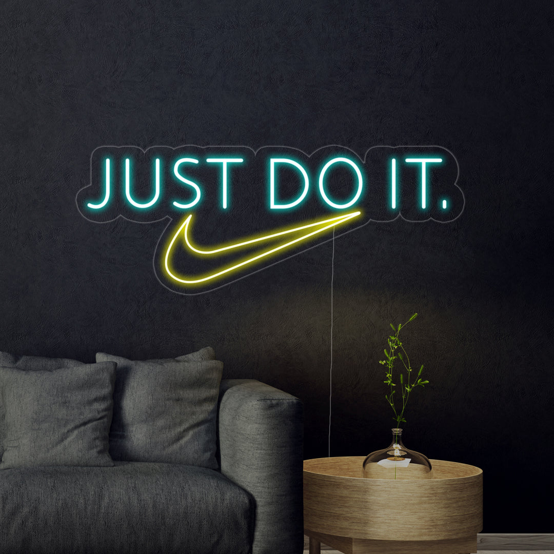 "Just do it" Letreros Neon
