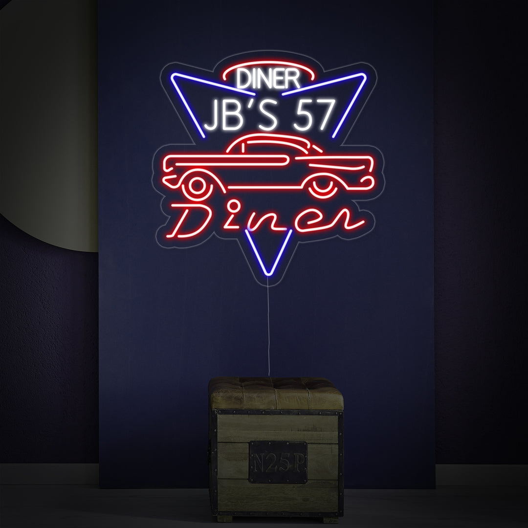 "1957 JBS 57 Diner" Letreros Neon