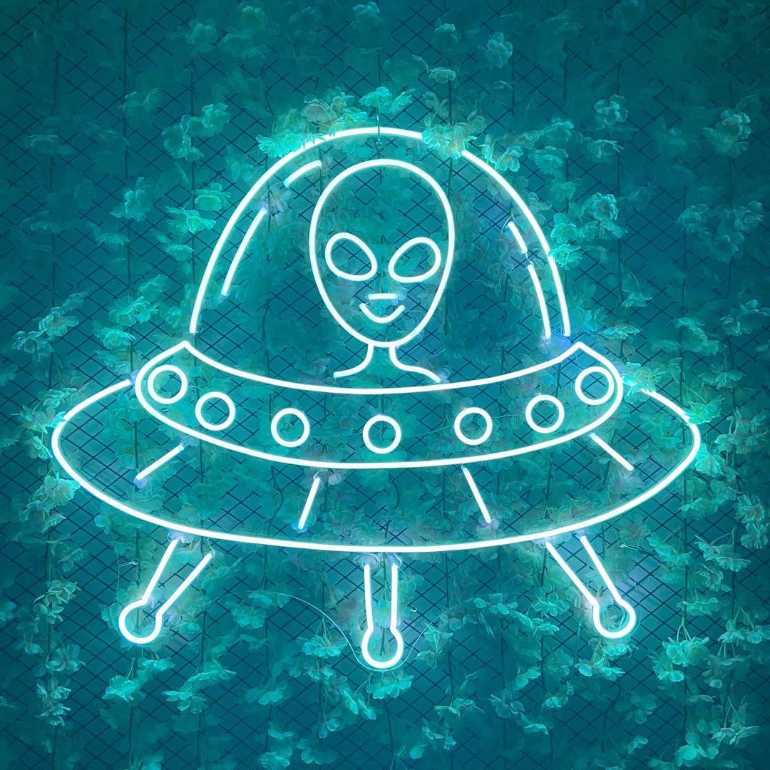 "Alien UFO" Letreros Neon