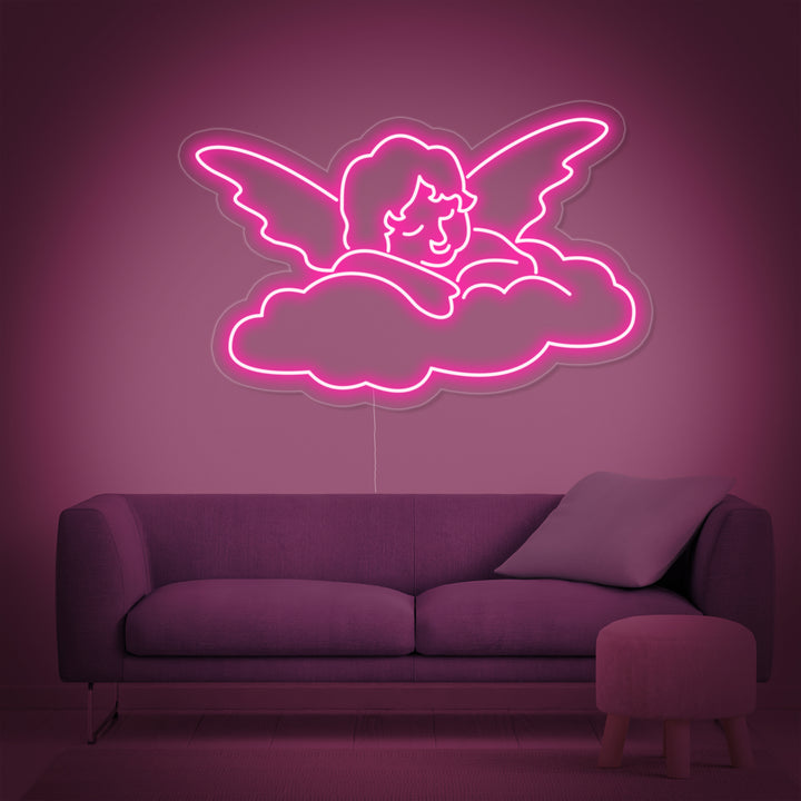 "Bebé Ángel" Letreros Neon