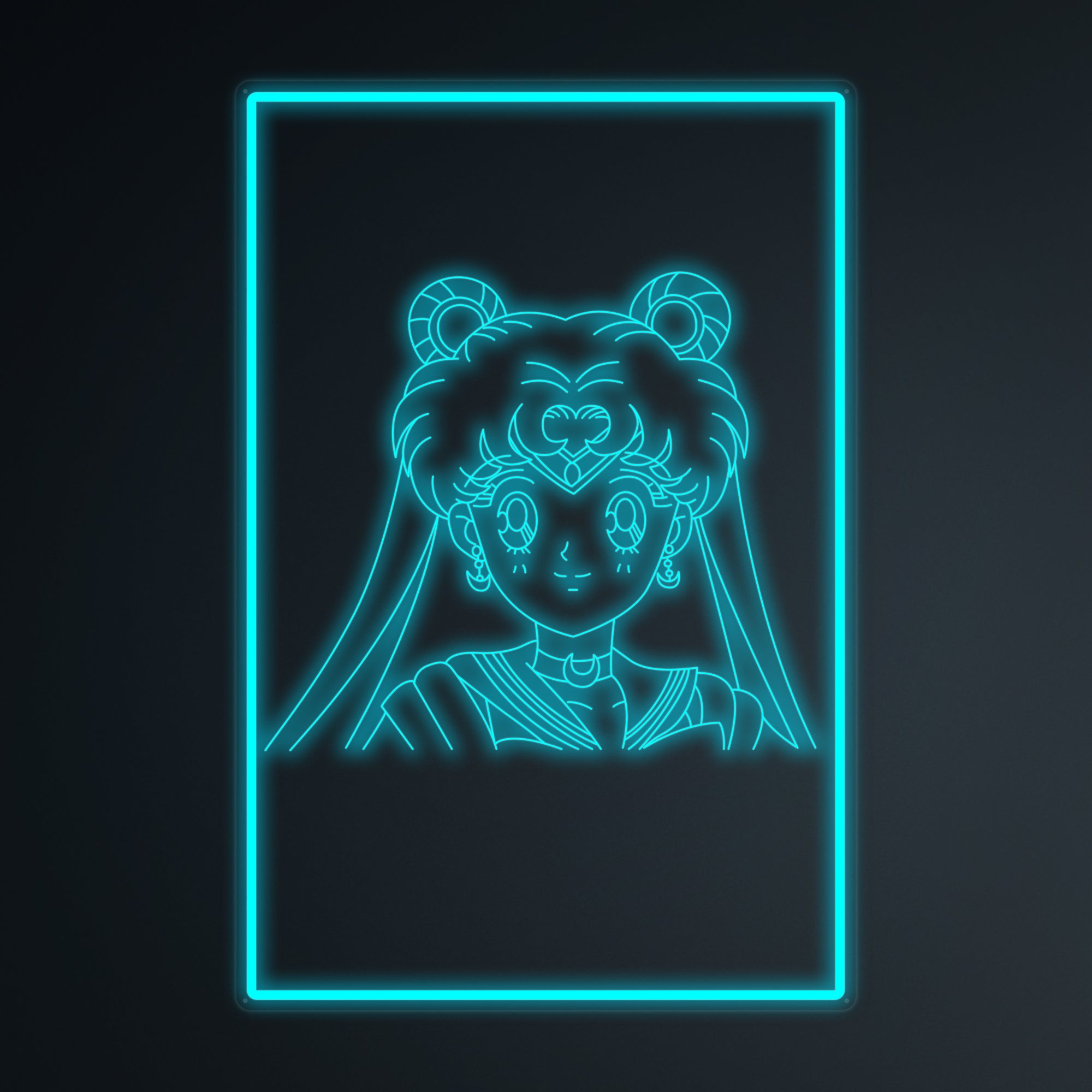 "Anime Sailor Moon" Mini letrero de neón