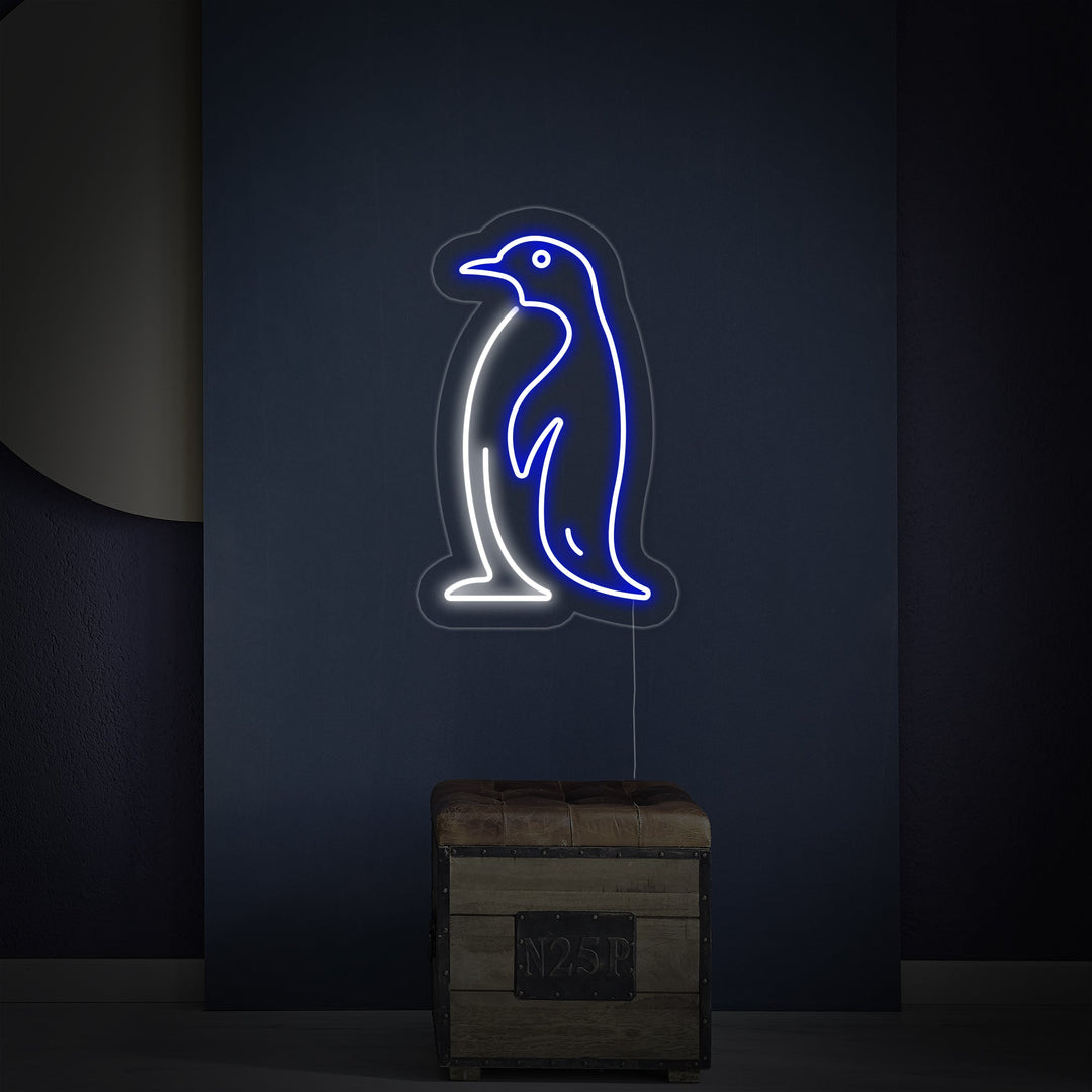 "Pingüino Antártico" Letreros Neon