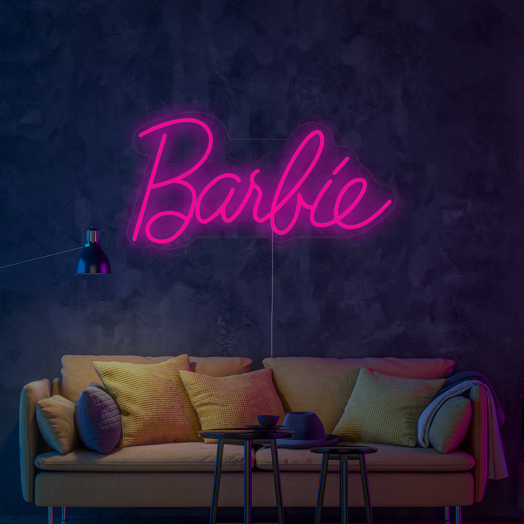 "BARBIE" Letreros Neon
