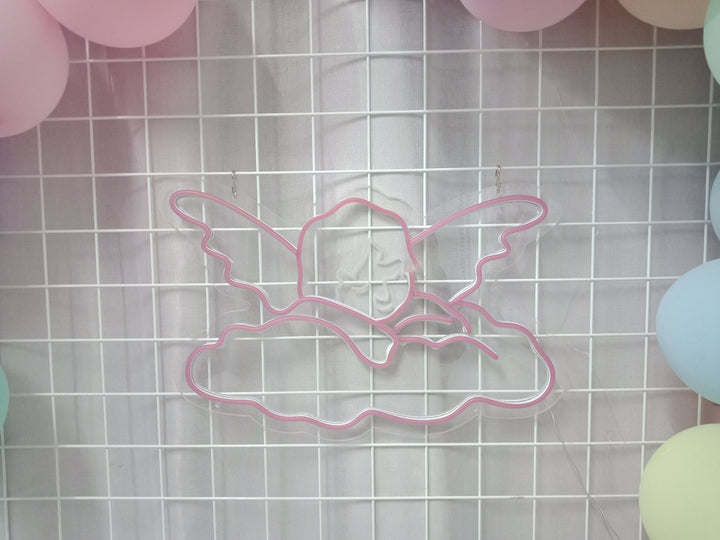 "Bebé Ángel" Letreros Neon (Inventario: 5 unidades)