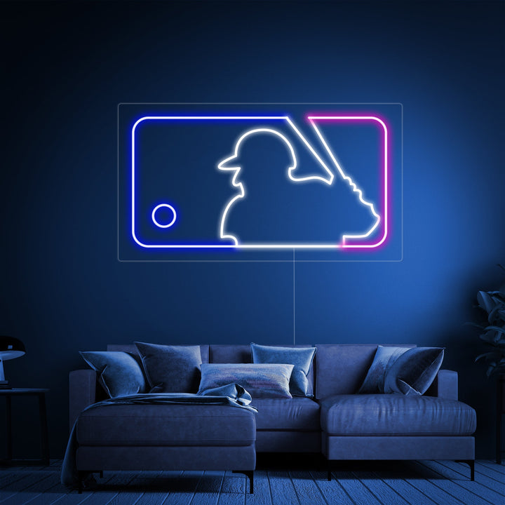 "Juego De Béisbol" Letreros Neon