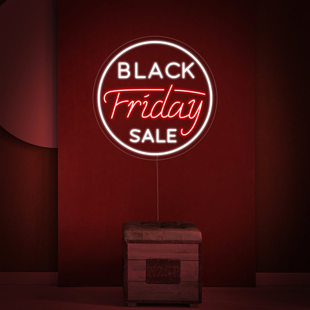 "Black Friday Sale" Letreros Neon