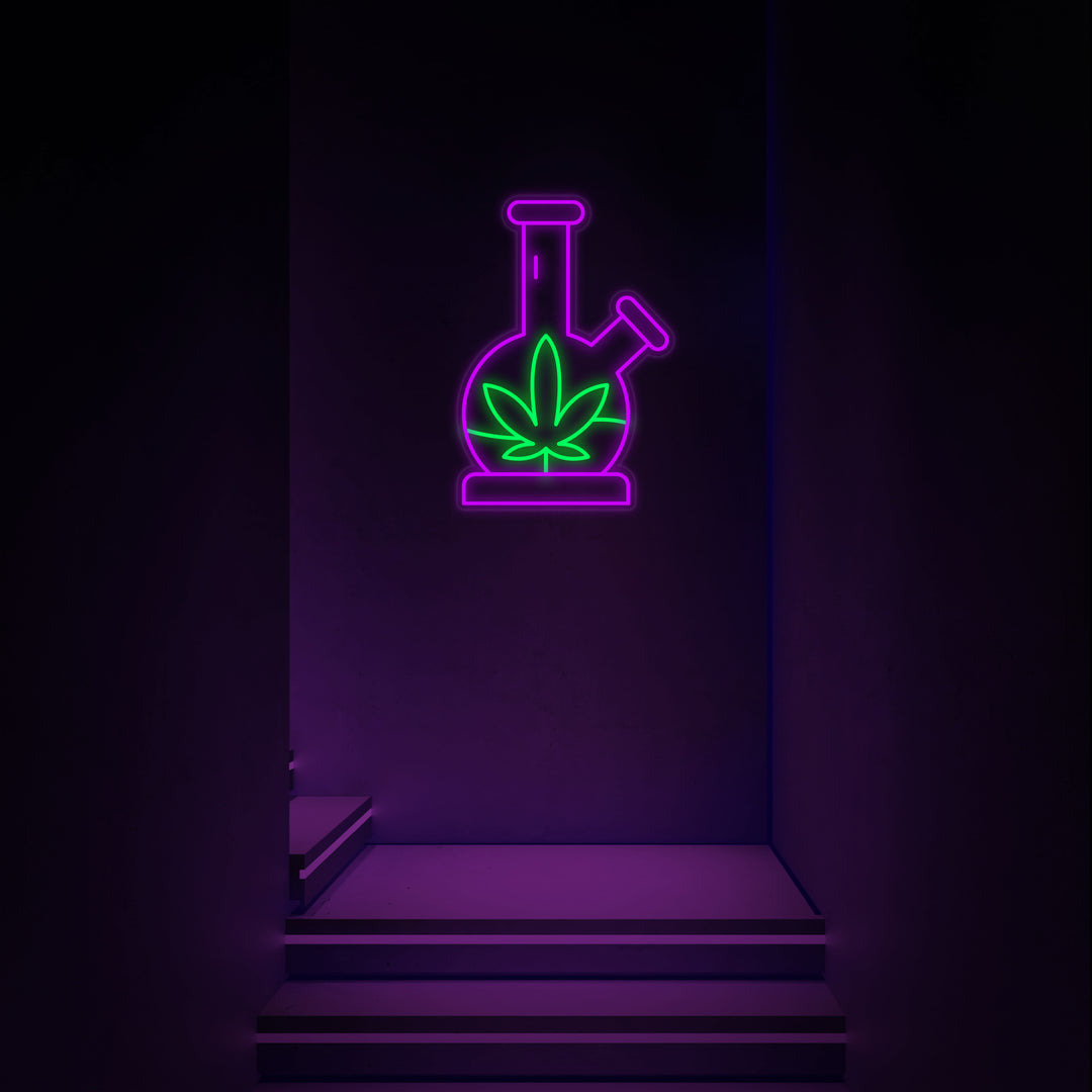 "Marihuana Cannabis" Letreros Neon