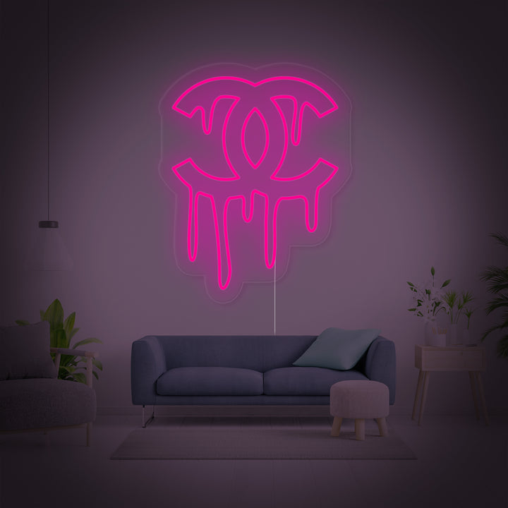 "CC Goteante" Letreros Neon