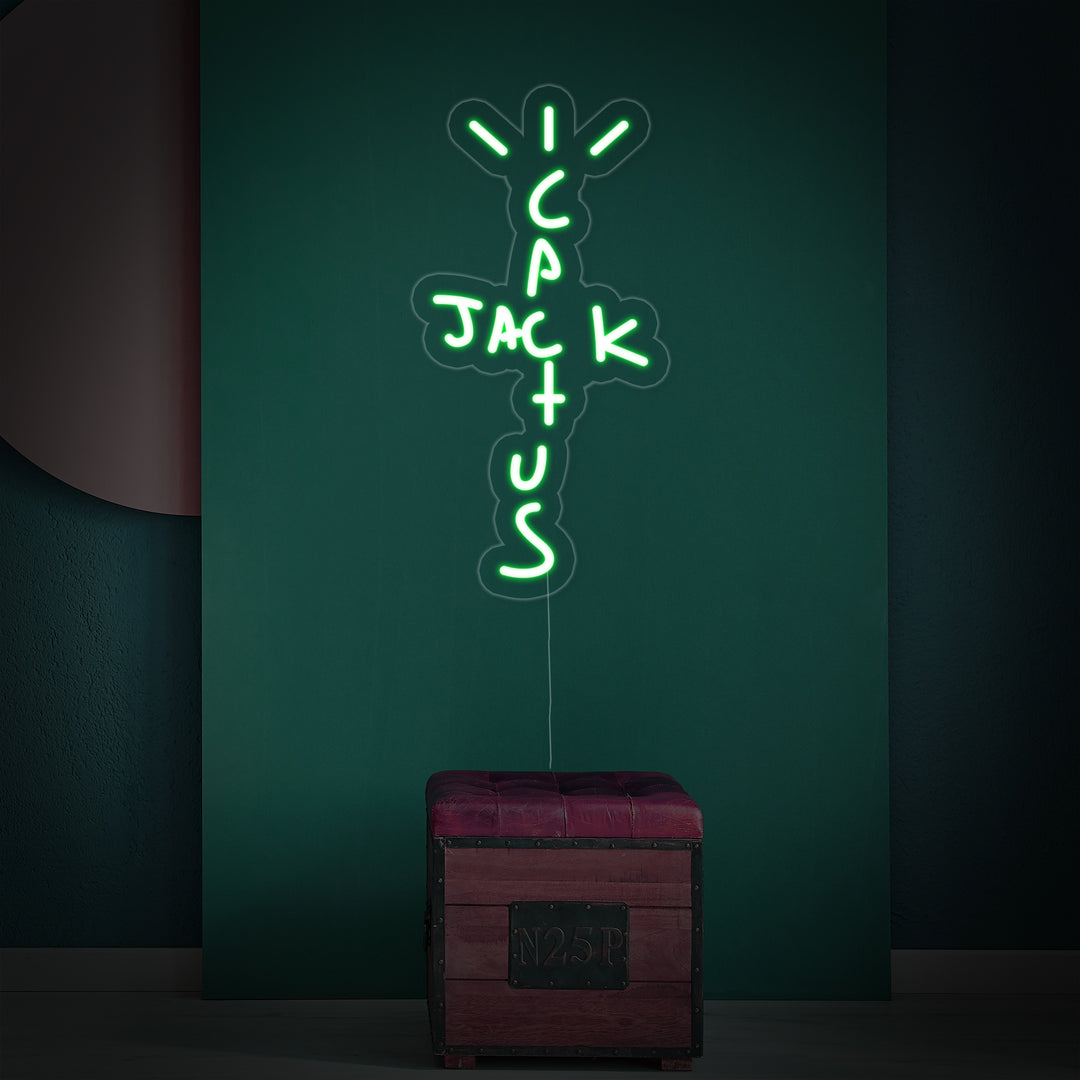 "Cactus Jack" Letreros Neon