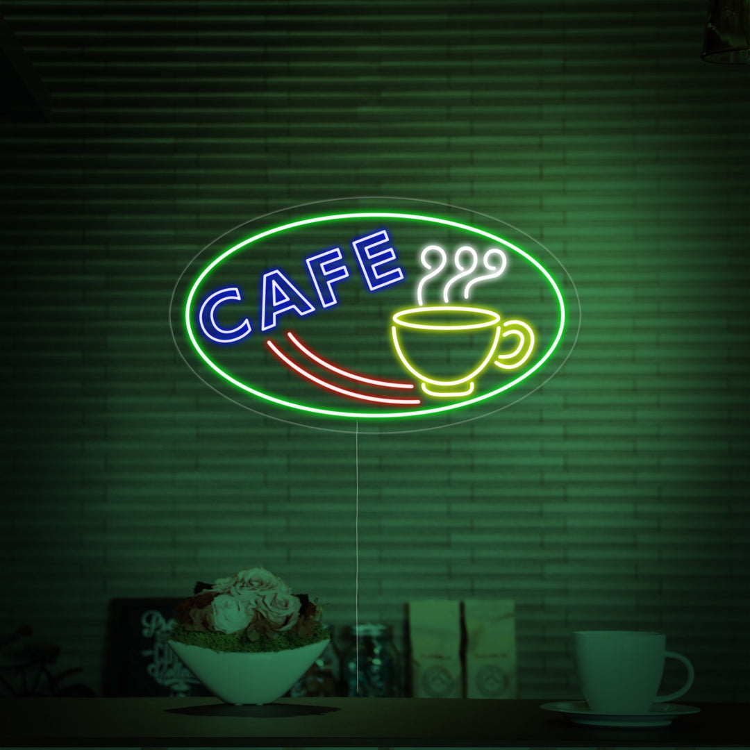 "cooffee, taza de café" Letreros Neon