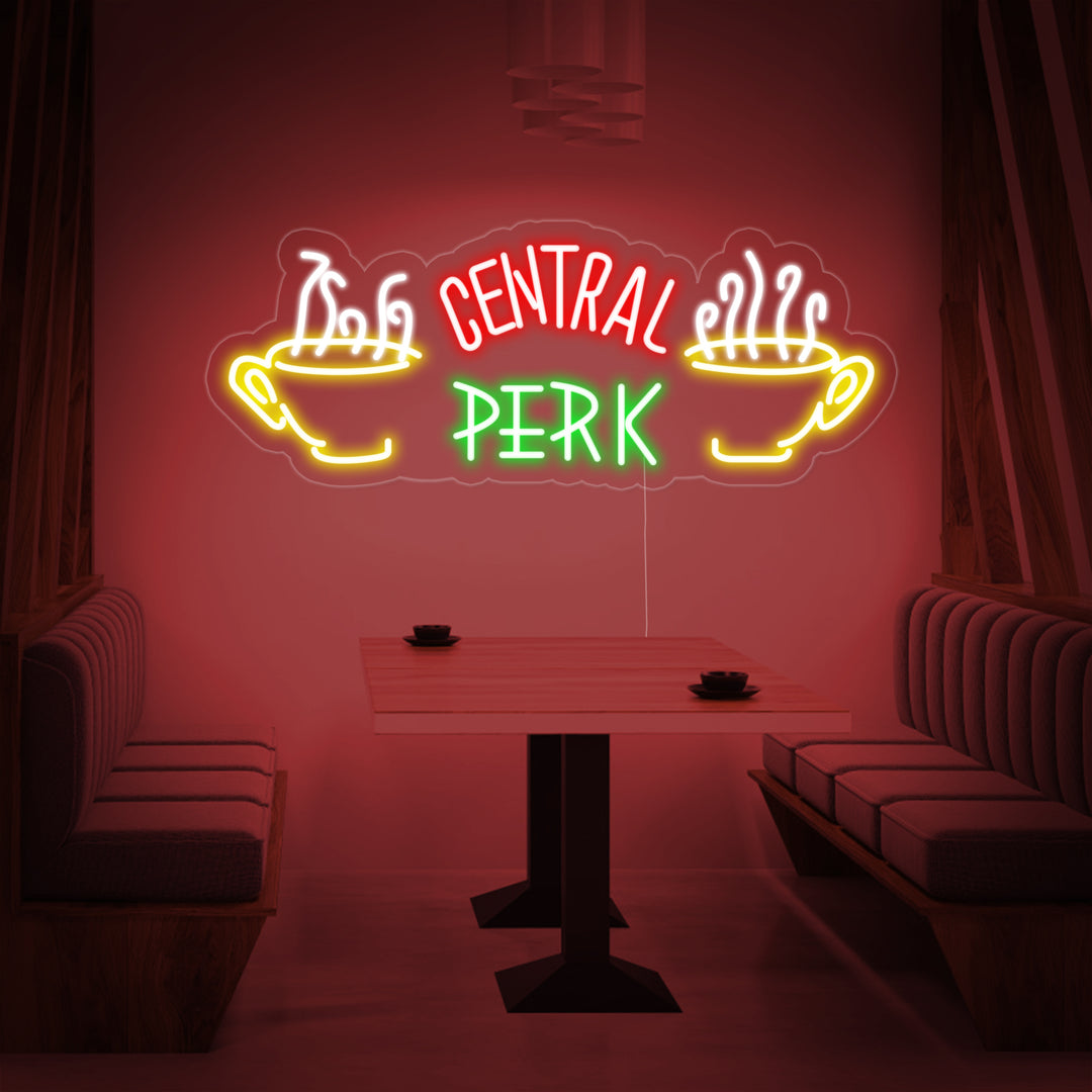 "Central Perk" Letreros Neon