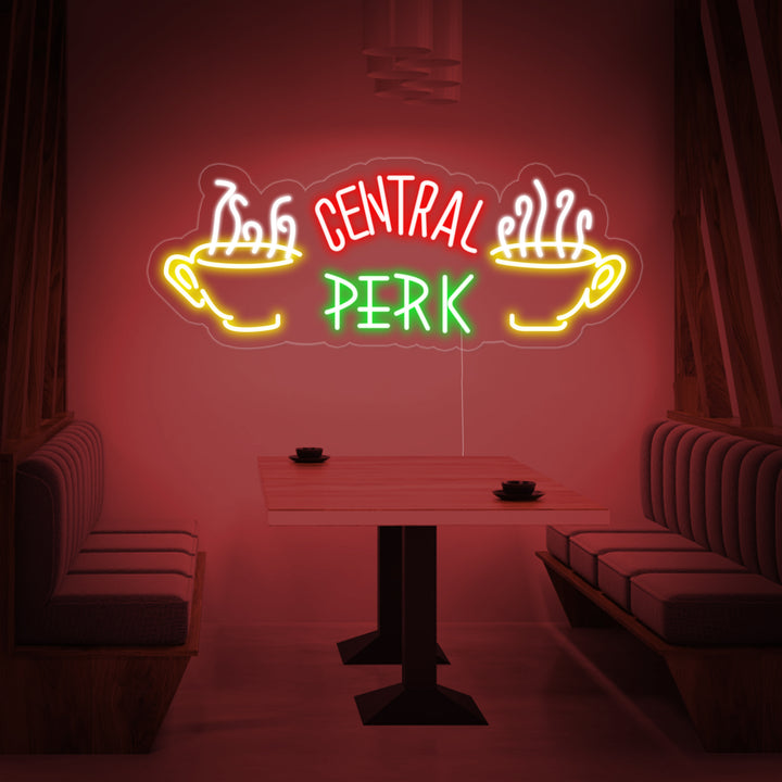 "Central Perk" Letreros Neon