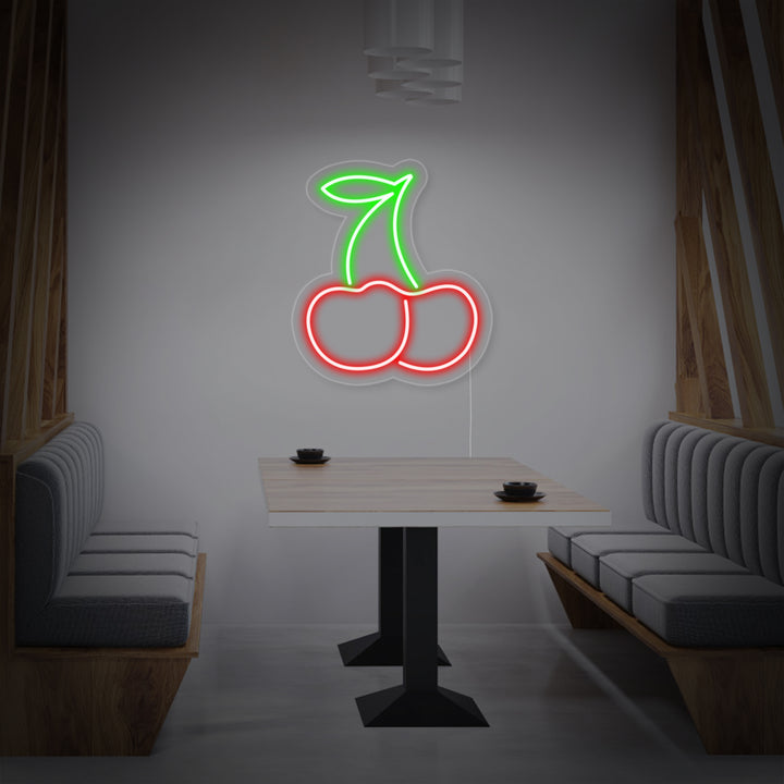 "Cereza" Letreros Neon