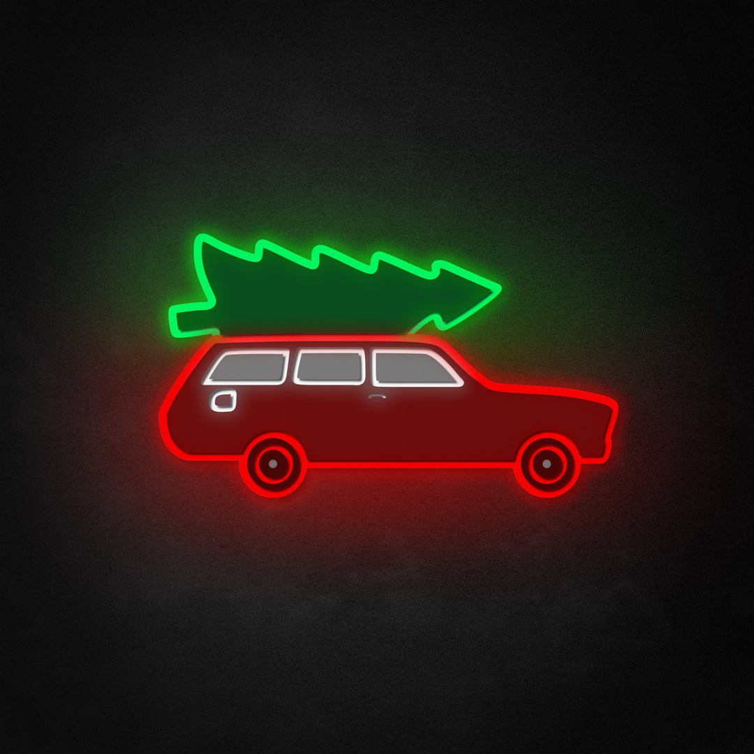 "Vagón de Navidad" Neon Like