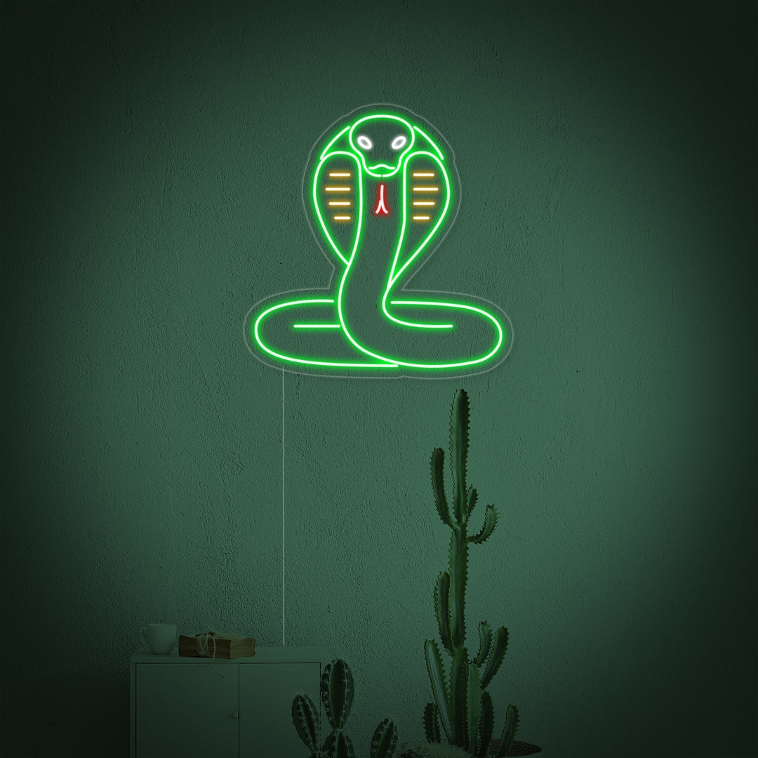 "Serpiente Cobra" Letreros Neon
