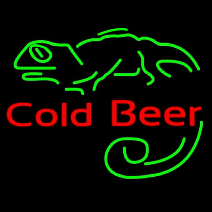 "Cold Beer Bar, Bar" Letreros Neon