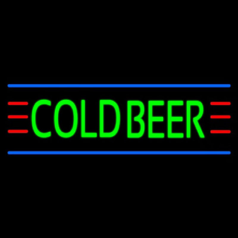"Cold Beer" Letreros Neon