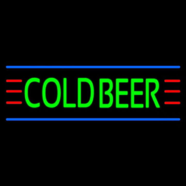 "Cold Beer" Letreros Neon