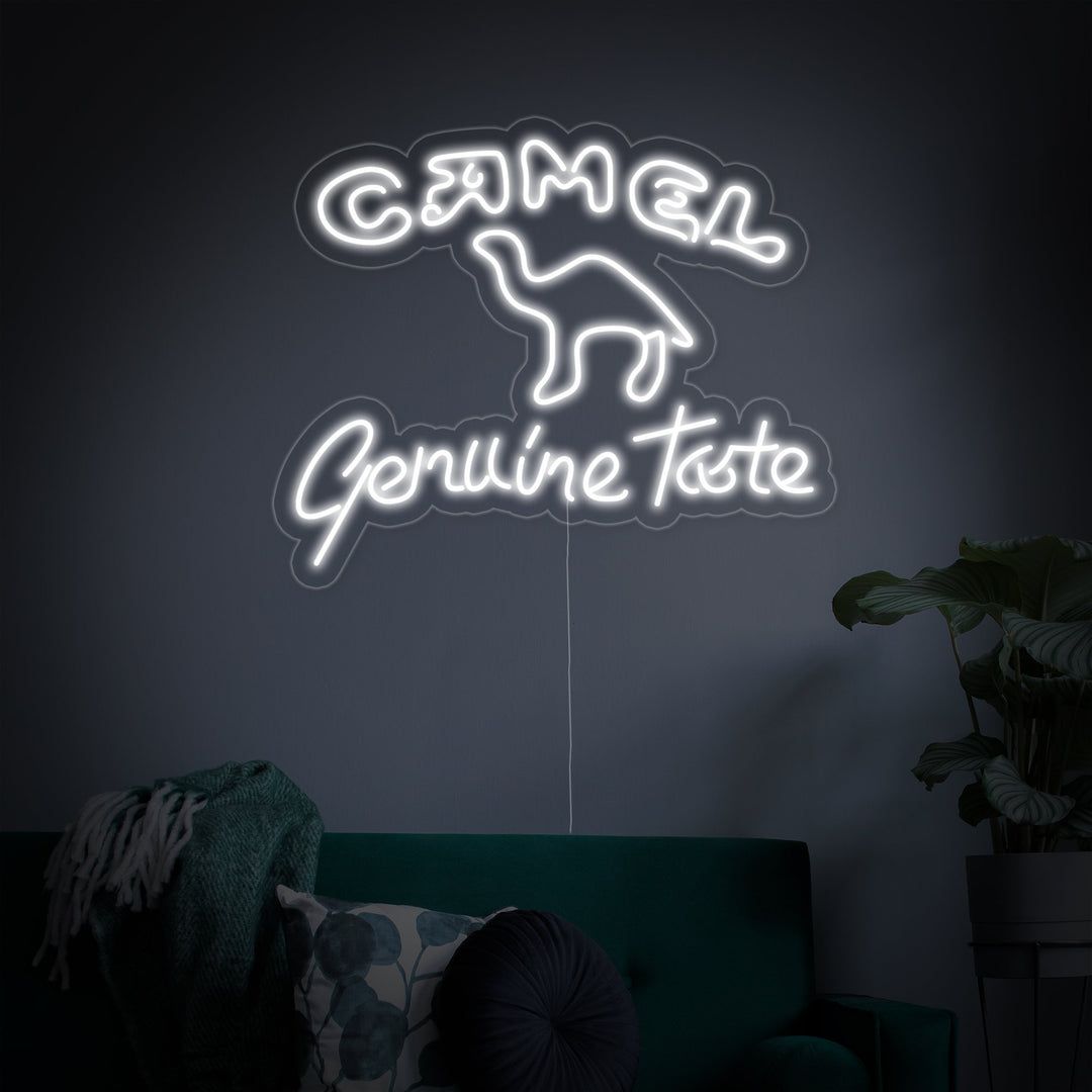 "Camel Genuine Taste" Letreros Neon