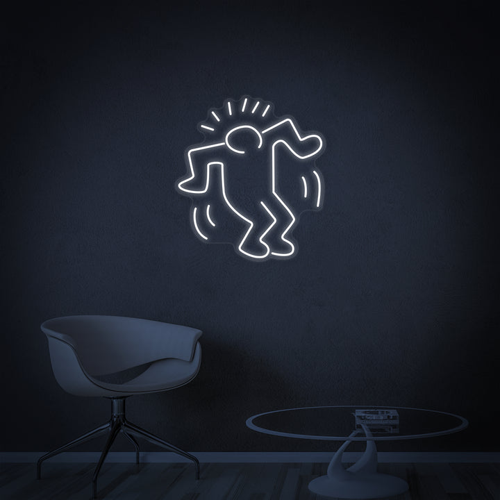 "Chico Bailando" Letreros Neon