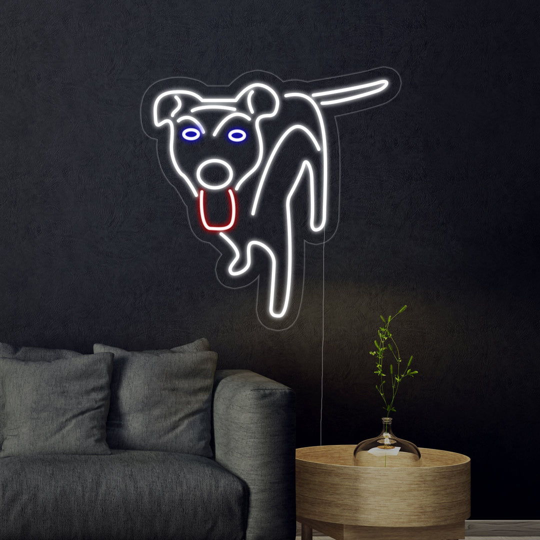 "Perro Logo" Letreros Neon