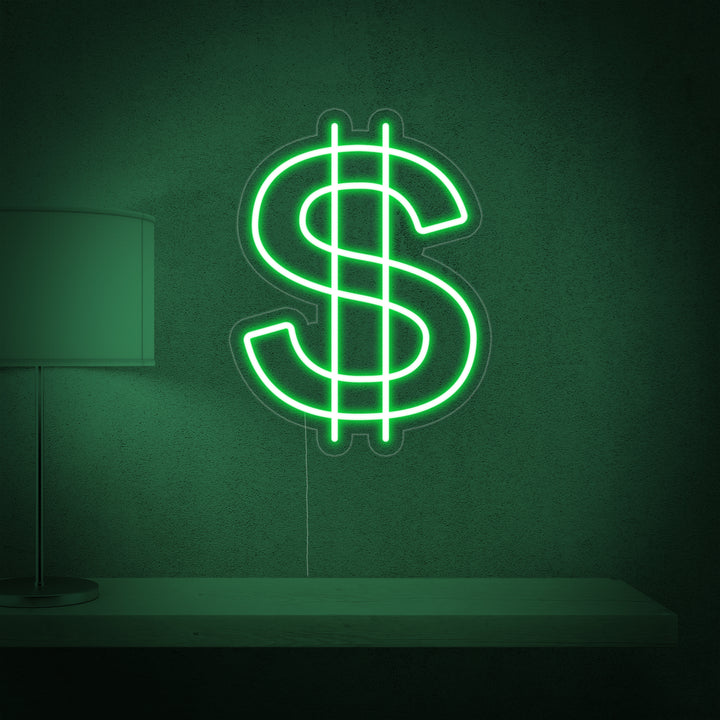"Símbolo Del Dólar" Letreros Neon
