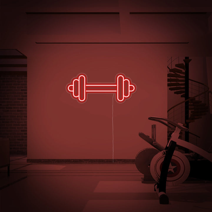 "Mancuernas De Gimnasia, Decoracion De Gimnasios, Decoracion De Fitness" Letreros Neon