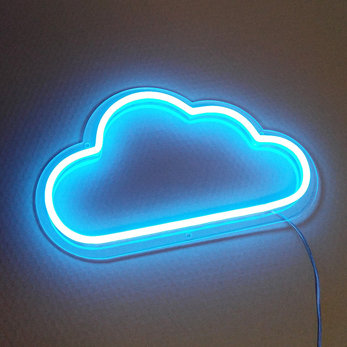 "Elemento Símbolo Nube" Letreros Neon