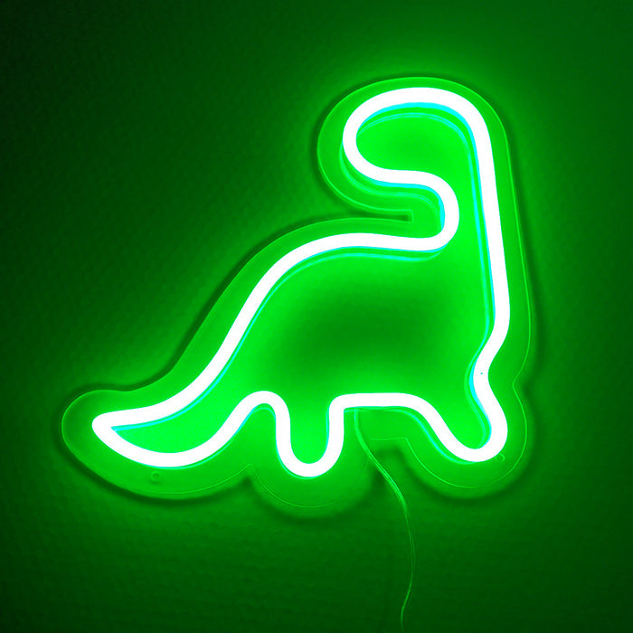 "Elemento Símbolo Dinosaurios" Letreros Neon