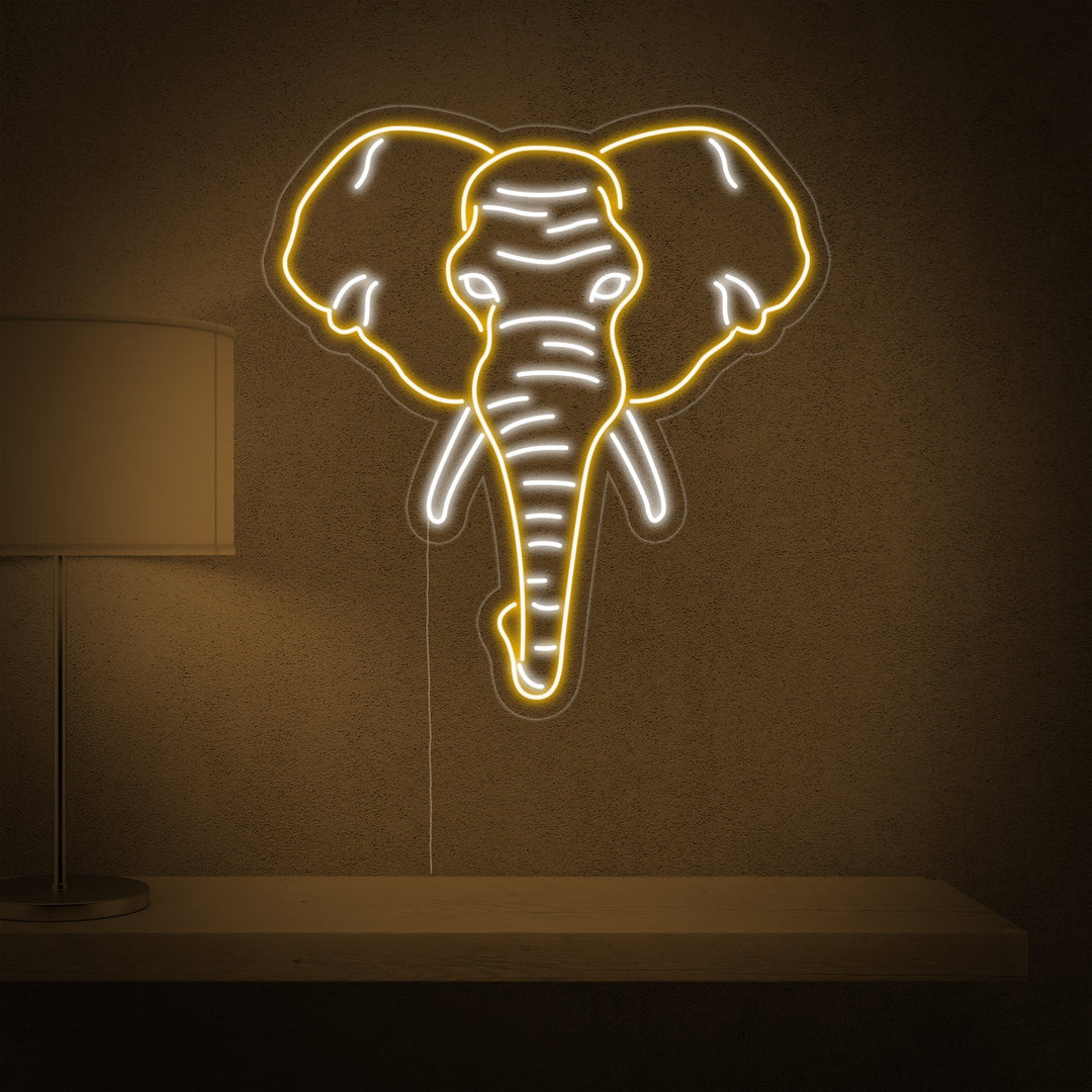 "Elefante" Letreros Neon