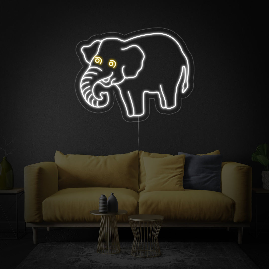 "Elefante" Letreros Neon