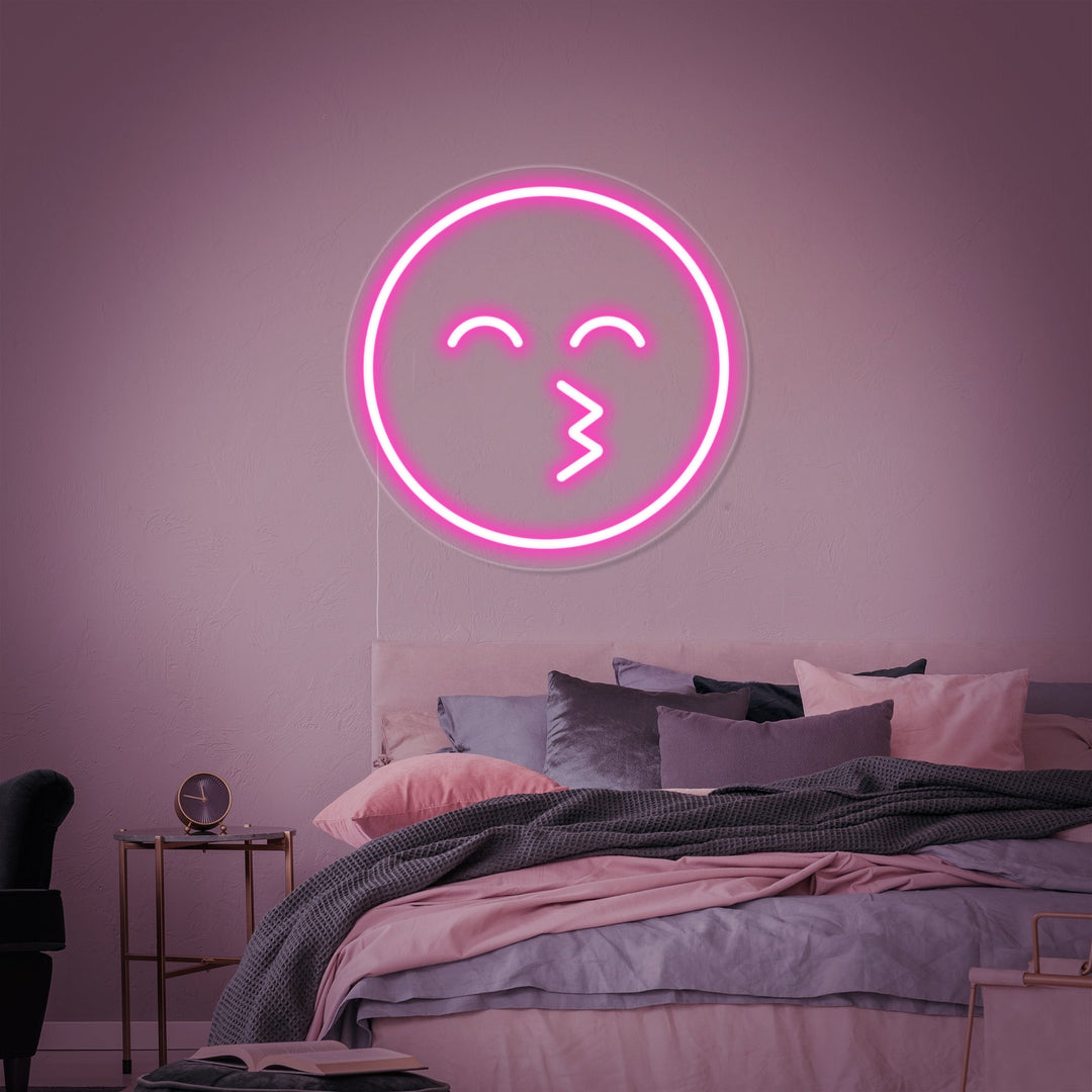"Emoji Besar" Letreros Neon
