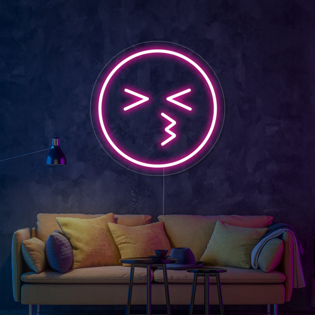 "Emoji Besar" Letreros Neon