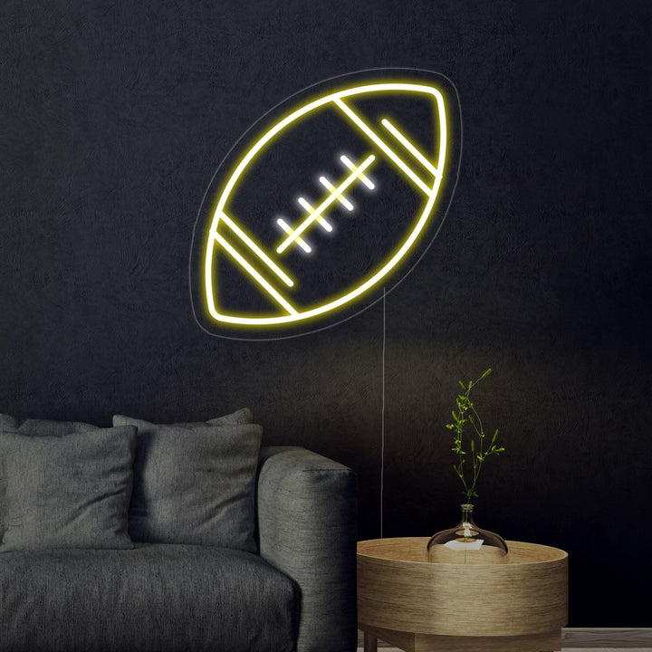 "Pelota De Fútbol" Letreros Neon