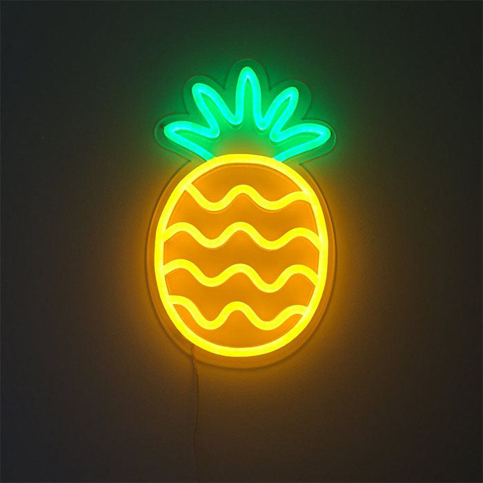"Fruta Piña" Letreros Neon