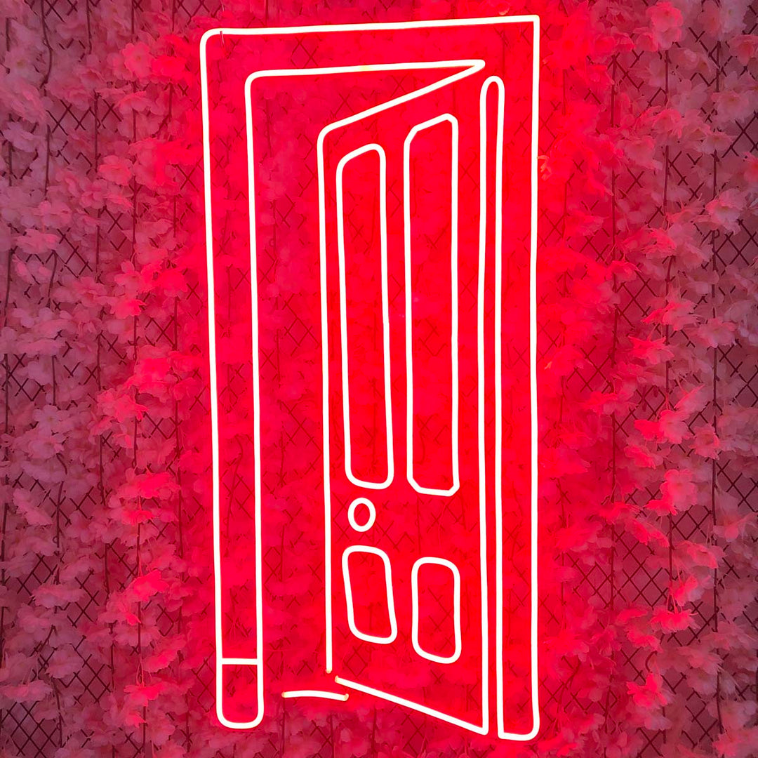 "Puerta Del Futuro" Letreros Neon
