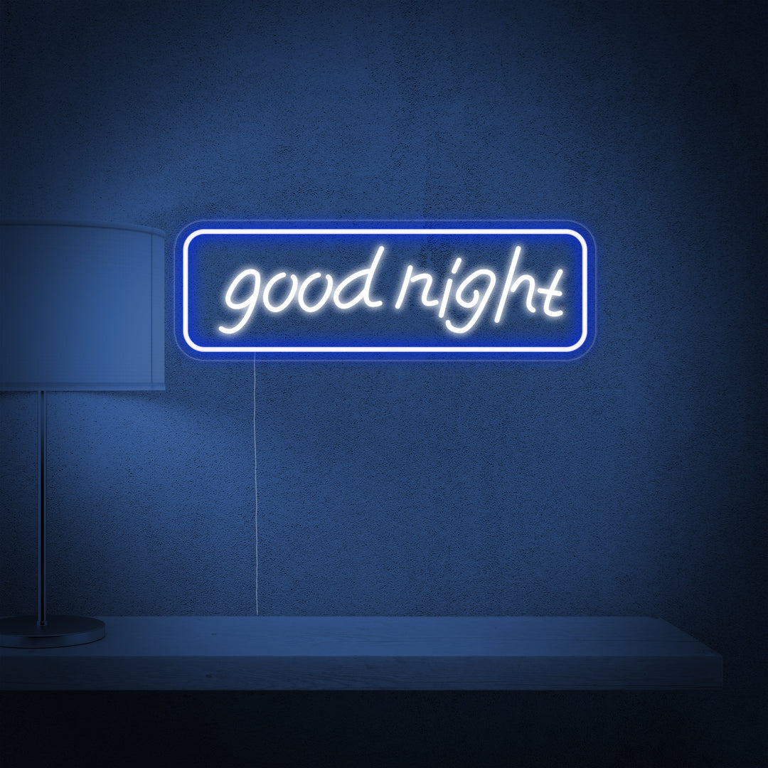 "Good Night" Letreros Neon